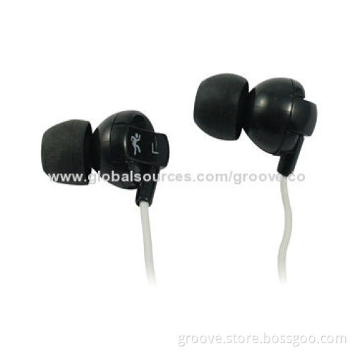 Custom Round Cable In-ear Earphones with 32 Ohms Impedance